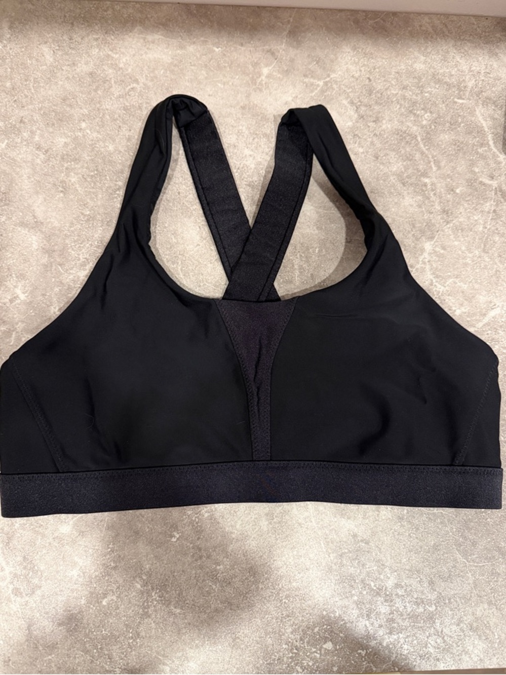 Sweaty Betty Black Crisscross-Back Sports Bra
